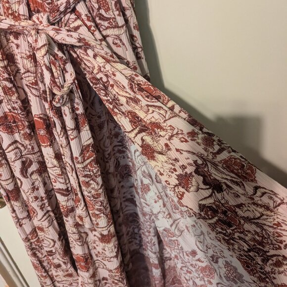 Knox Rose wrap style maxi dress size 2x - Picture 4 of 11